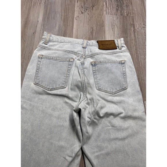 Vintage Calvin Klein Womens Jeans Classic Mom Fit 10 Light Enzyme Wash Denim - Picture 8 of 13